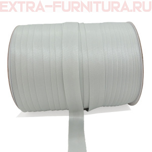 Косая бейка 16мм 132м цв.068 серебро ЕВРО