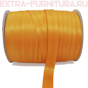 Косая бейка 16мм 132м цв.108 оранжевый ЕВРО