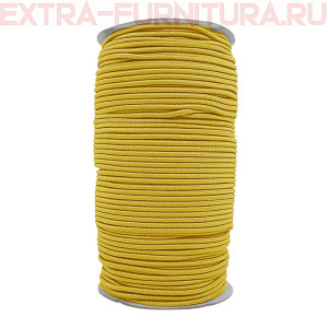 Резинка шляпная 2,5мм цв.золото (уп.100м)