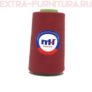 Нитки МН 40/2 п/э  5000 ярдов №120 бордо *