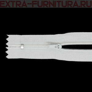 Молния Спираль н/р Т3, дл.50 см, цв. 101 белый