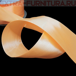 Лента атласная 50 мм цв.072 оранжевый рул.27,42м