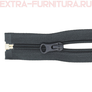 Молния Спираль разъемная дл. 50см, Т5, цв.312 темно-серый LOGO