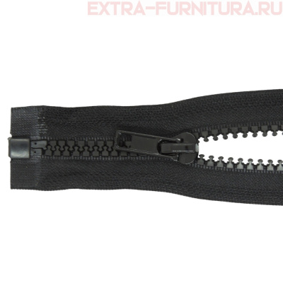 Молния Трактор Т5 1 замок, дл.35 см, цв.черный, усил. звено (кл.А)