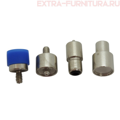 Насадка NEWSTAR для кнопок "Альфа" 15мм, нержавеющая, уп.1шт