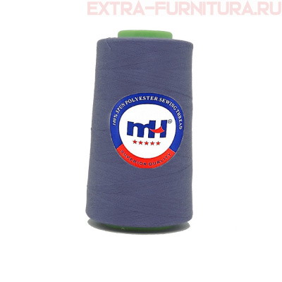 Нитки МН 40/2 п/э  5000 ярдов №188 синий 