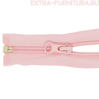 Молния Спираль разъемная дл. 60см, Т5, цв.134 розовый LOGO