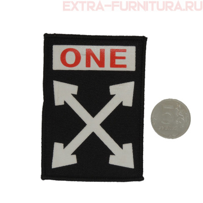 Нашивка ONE