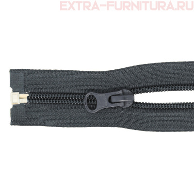 Молния Спираль разъемная дл. 60см, Т5, цв.312 темно-серый LOGO