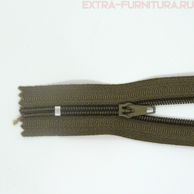 Молния Спираль н/р Т4, дл.20 см, цв.327 темно-оливковый