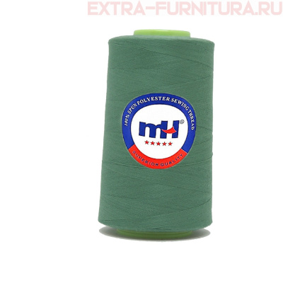 Нитки МН 40/2 п/э  5000 ярдов №595 серо-зеленый