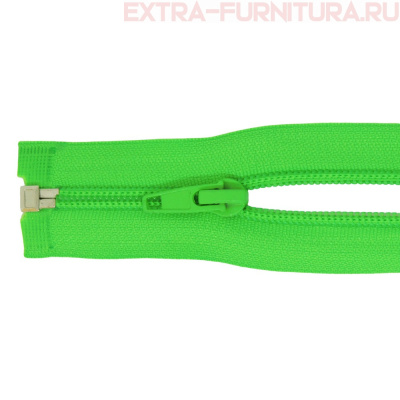 Молния Спираль разъемная Т5, дл. 45см, цв.334 ярко-зеленый