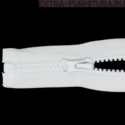 Молния Трактор Т5 1 замок 70см, цв. 101 белый, LOGO