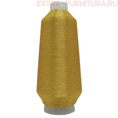 Нитки Euron MR 120 5000м вышивальные металлизированные цв. золото B-317