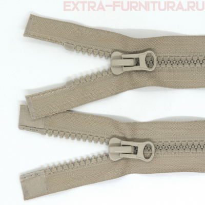 Молния Трактор Т8 2 замка 80см, цв.292 бежевый, LOGO