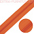 Молния рулонная спираль тип Т3, цв.157 оранжевый, пл.8,3 гр/м