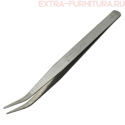 Пинцет с загнутыми концами арт.0335-1001 TZ-01, уп.10шт.