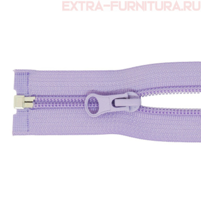 Молния Спираль разъемная дл. 50см, Т5, цв.166 сирень LOGO