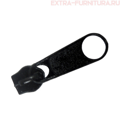 Бегунок к рулонной молнии тип 8, цв. черный